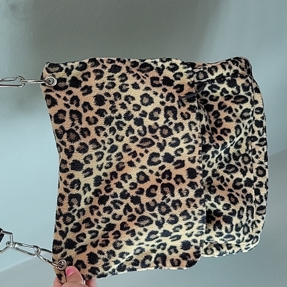 Old navy cheetah fabric purse - Picture 2 of 5